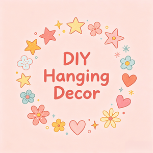 DIY Charm Keychain & Car Hanging Ornament - Handmade Beaded Chain