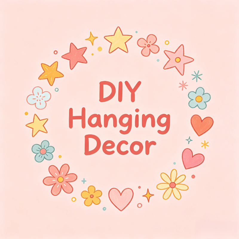 DIY Charm Keychain & Car Hanging Ornament - Handmade Beaded Chain