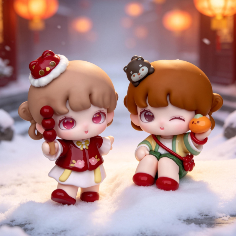 Yooie Seasons Fireworks Series Blind Box Figures