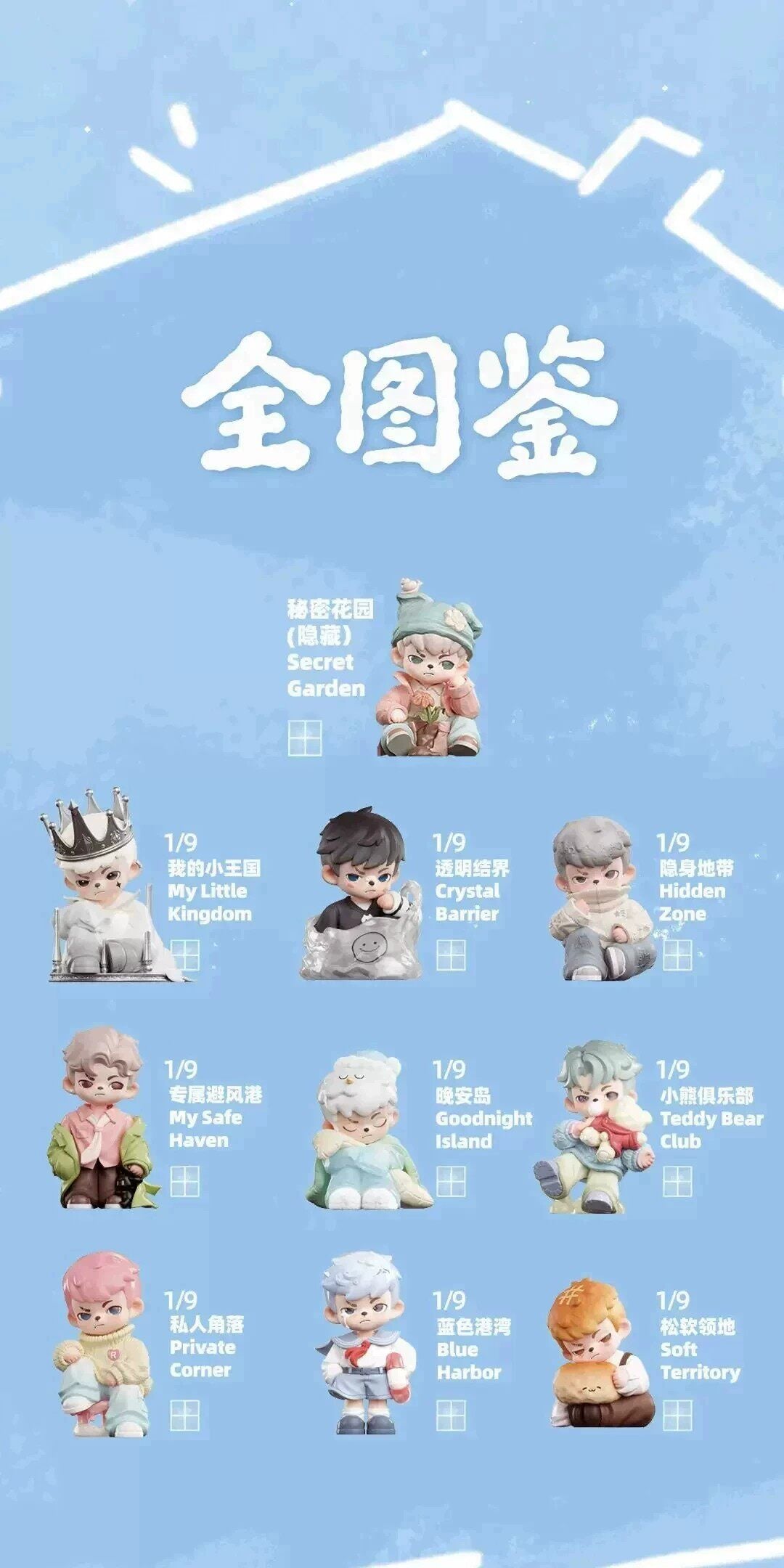 Rayan Room in My Heart Series Blind Box Figures