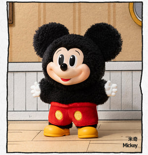 Mickey Family Cute Together Keychain Series Blind Box Figures