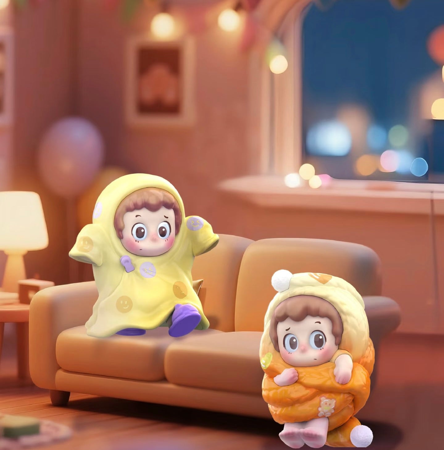 PINY SLEEPOVER BLIND BOX Series Figures