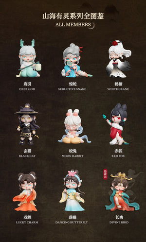 ANITA Mountains and Seas have Spirits Blind Box Series Figures