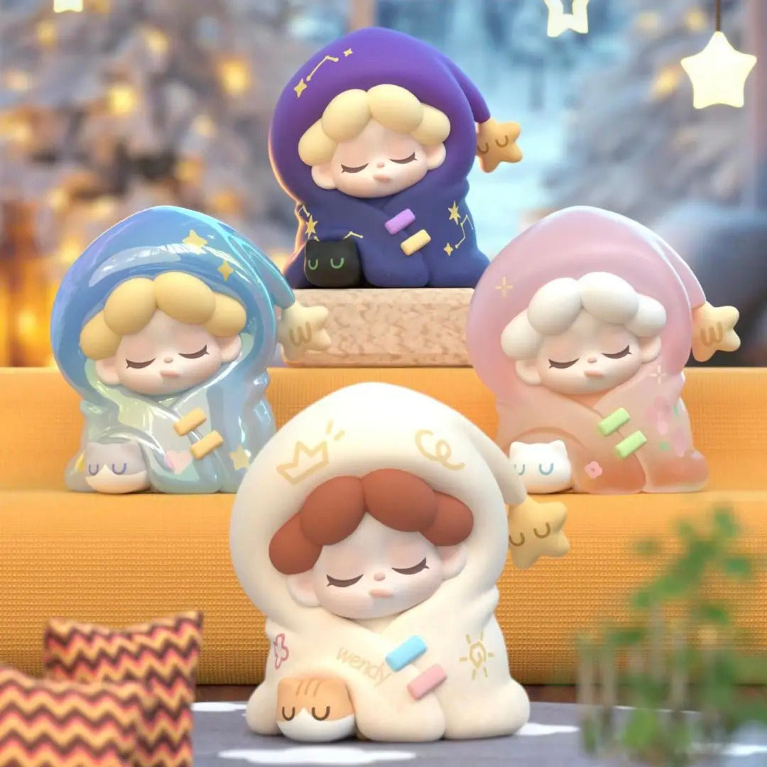 Wendy-My cozy bed series beans BLIND BOX Series Figures