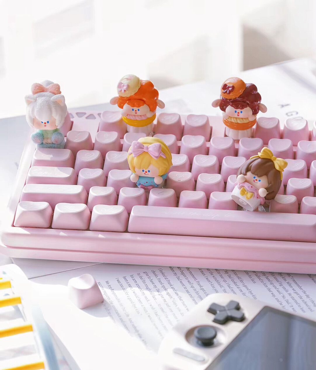 DiMieMIE Rainbow Macaron series keycap blind bag