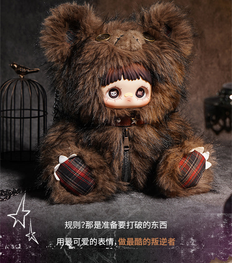 MayMei-Rebel Doll Backpack Series Plush Doll BLIND BOX Series Figures