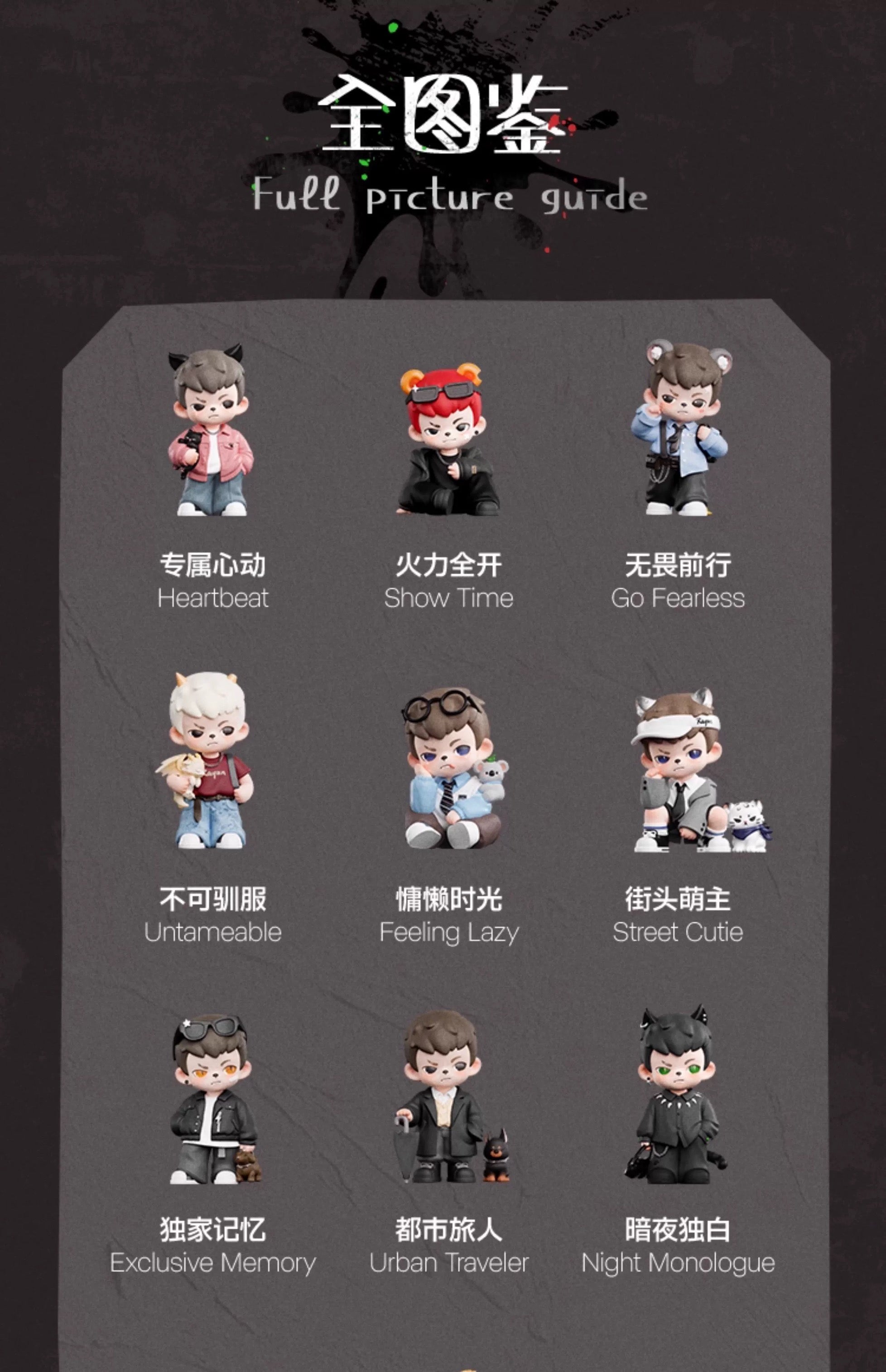 Rayan Natural-born Player BLIND BOX Series Figures