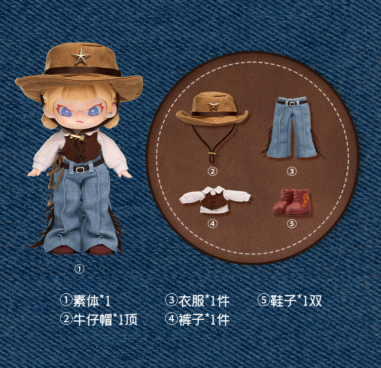 DORA Cowboy On The Run Action Series Figures