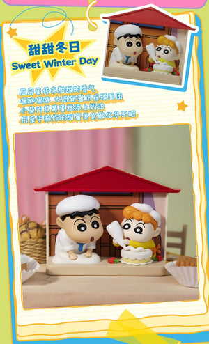 CRAYON SHINCHAN Nohara Family BLIND BOX Series Figures