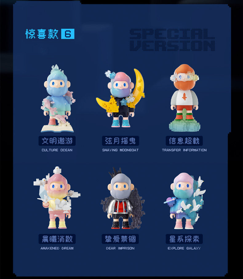 FARMER BOB NEXT GENERATION·PIXEL UNIVERSE Series Blind Box Figures
