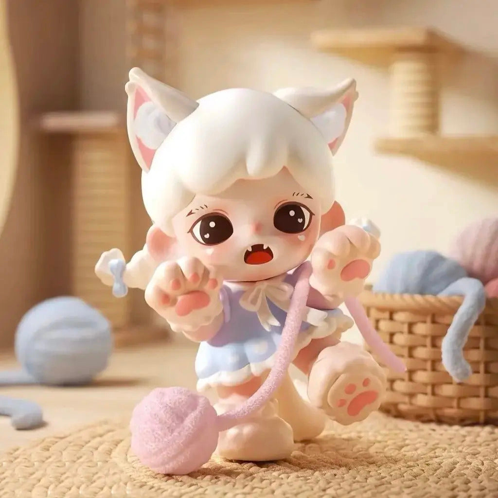 Zoraa Meow Cat Face mini BLIND BOX Series Figures