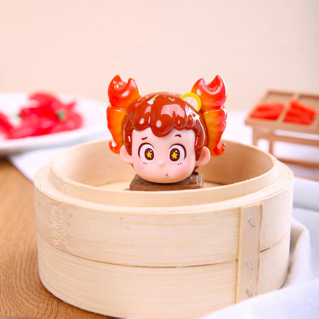 Piny Foodie Brain BLIND BOX Series Figures
