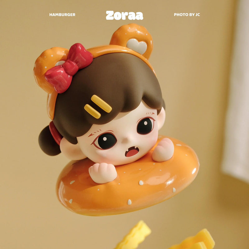 Zoraa HAMBURGER Series Figures