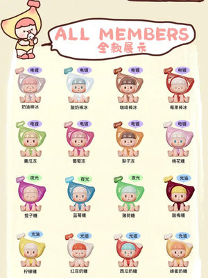 Buer banana cute series mini figure cute Blind Box