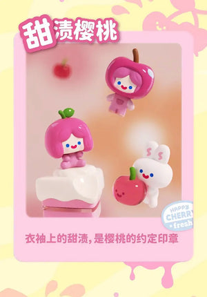 RiCO - HAPPY FRIENDS with ME everywhere - in the FRUIT BASKET BLIND BOX Series Figures