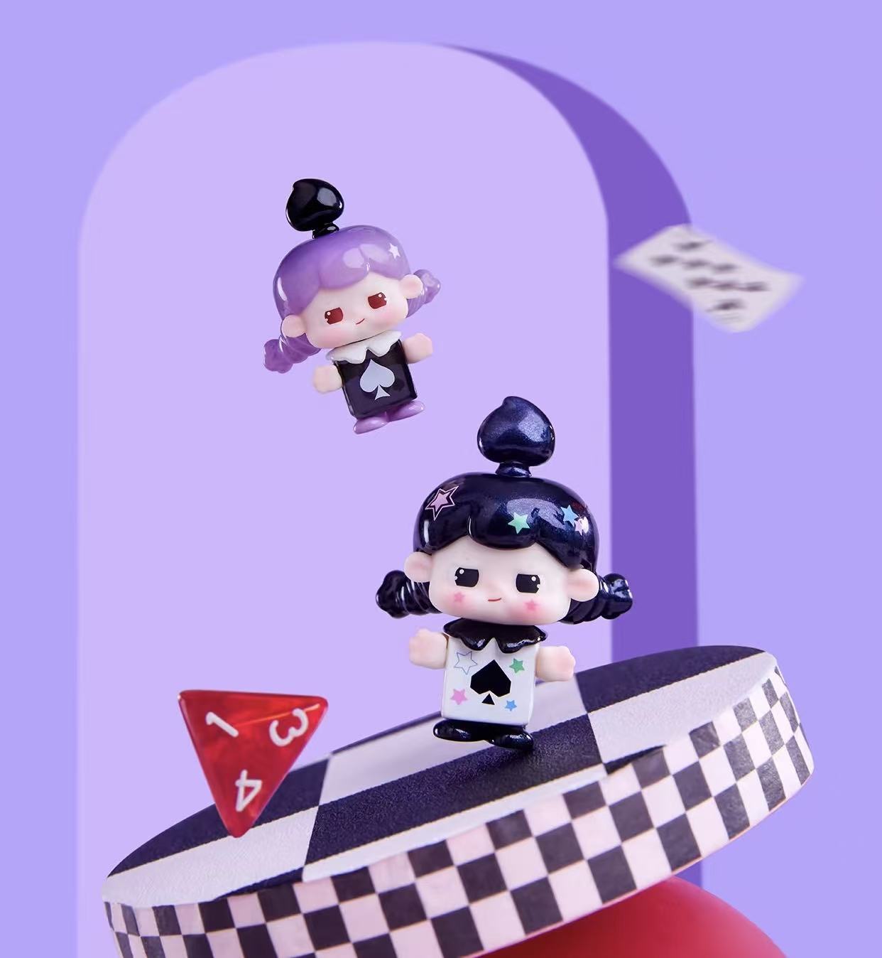Starry Curtain Poker series 1 BLIND BOX Series Figures