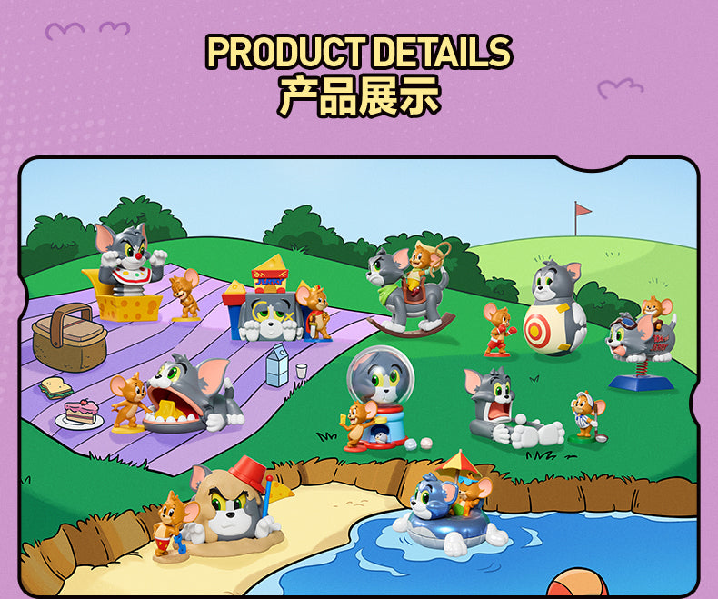 Tom and Jerry: Funfair Series Blind Box Figures
