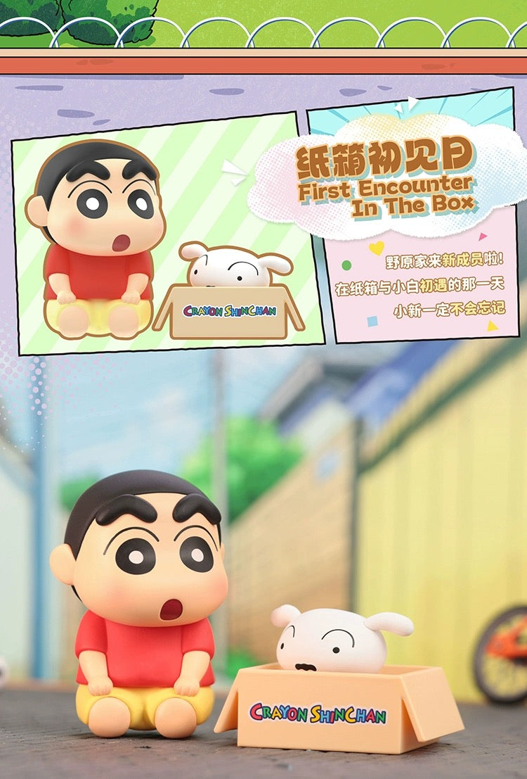 CRAYON SHINCHAN Shiro's Daily Life BLIND BOX Series Figures