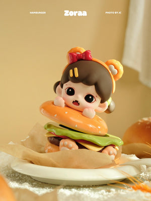 Zoraa HAMBURGER Series Figures