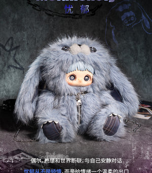 MayMei-Rebel Doll Backpack Series Plush Doll BLIND BOX Series Figures