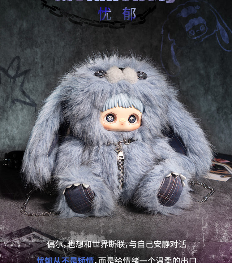 MayMei-Rebel Doll Backpack Series Plush Doll BLIND BOX Series Figures