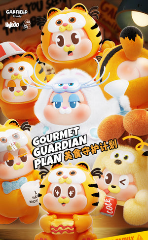 THE SLLO x Garfield Family - Gourmet Guardian pian BLIND BOX Series Figures