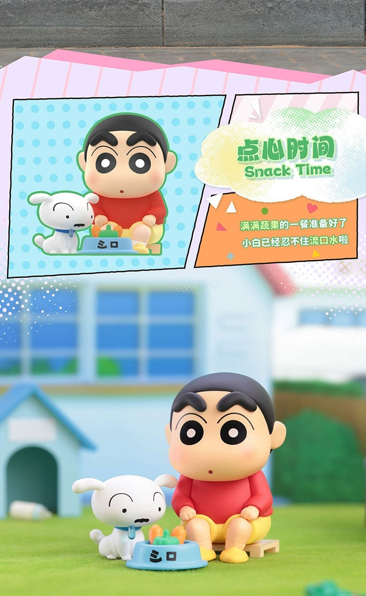 CRAYON SHINCHAN Shiro's Daily Life BLIND BOX Series Figures