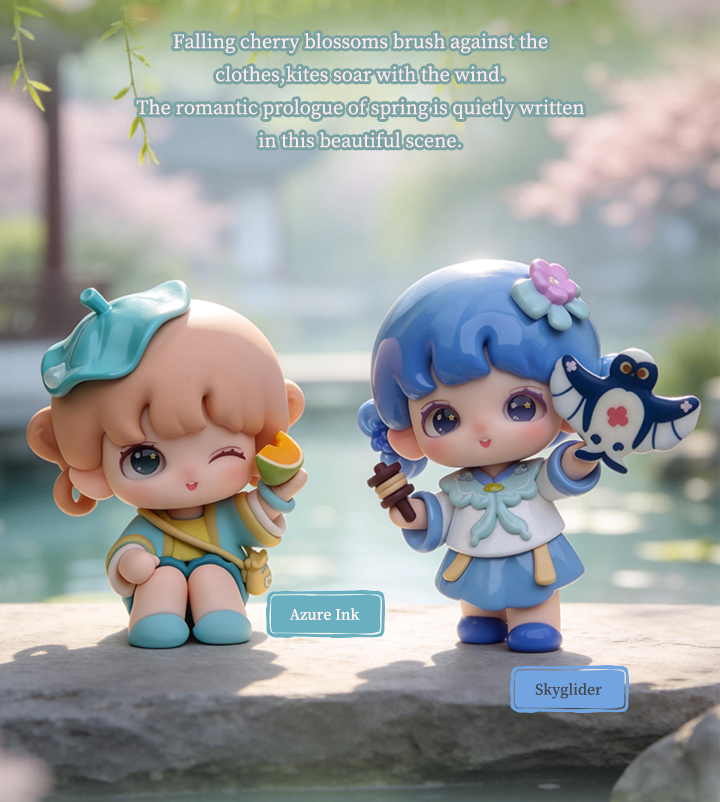 Yooie Seasons Fireworks Series Blind Box Figures