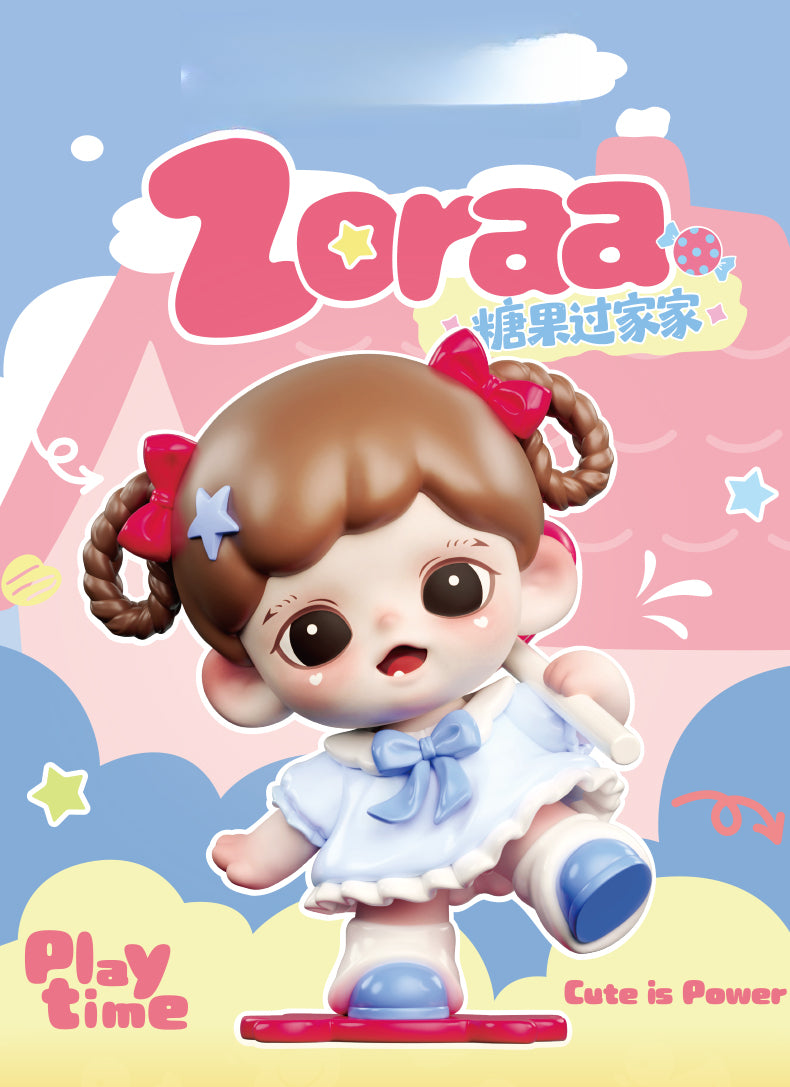 zoraa candy playtime Series Blind Box Figures