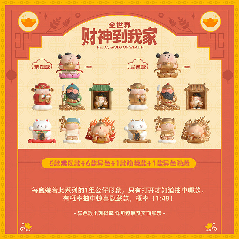 BIGGALLERY Welcome Fortune & Prosperity Home Blind Box Series Figures