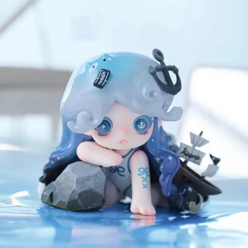 KEENO wish on the sea breeze Series Blind Box Figures