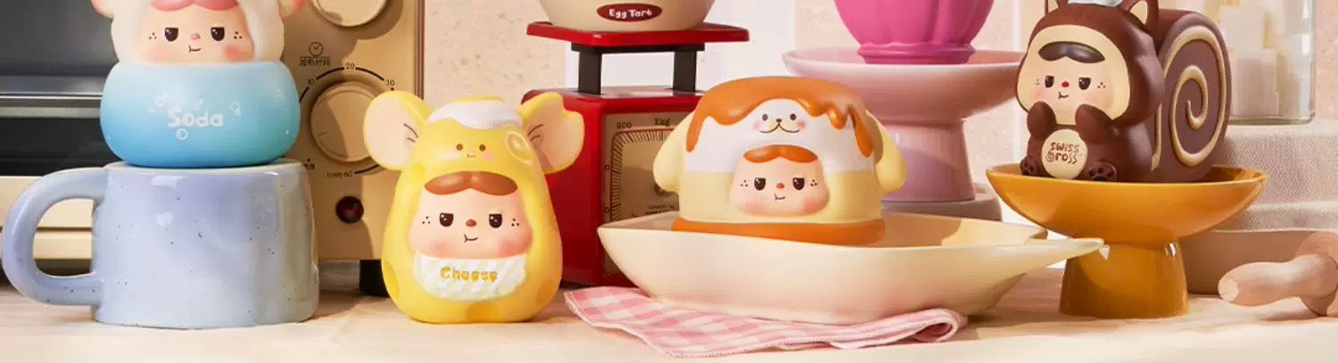 BaoBao's Seasons Sweet House Series Squeeze Toy Blind Box Series Figures