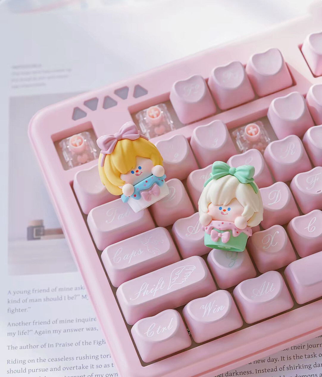 DiMieMIE Rainbow Macaron series keycap blind bag