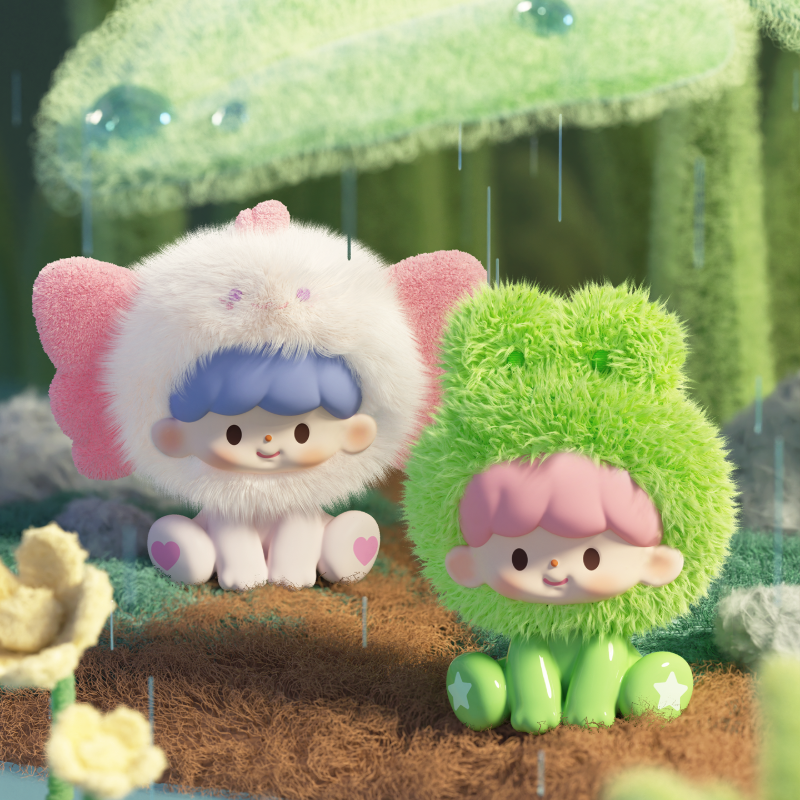 zZoton Series 2 Field Lucky Charm Series Blind Box Figures