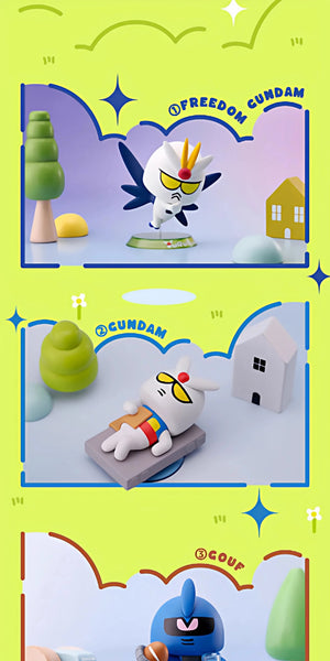 YURUGUN BLIND BOX Series Figures