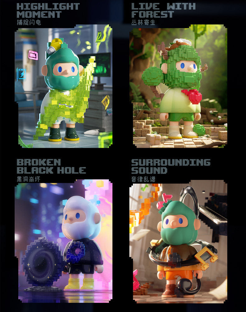 FARMER BOB NEXT GENERATION·PIXEL UNIVERSE Series Blind Box Figures