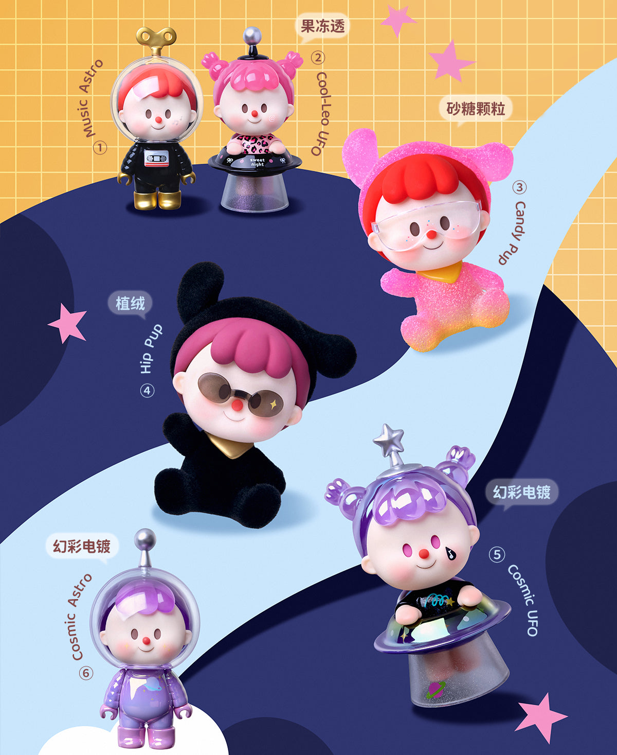 DuoDuoMel-DUODUO SPACE Series Blind Box Figures