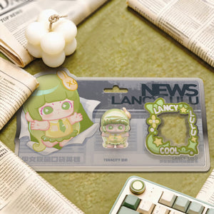 LANCY LULU-cute girl alliance  Card Hang Tag