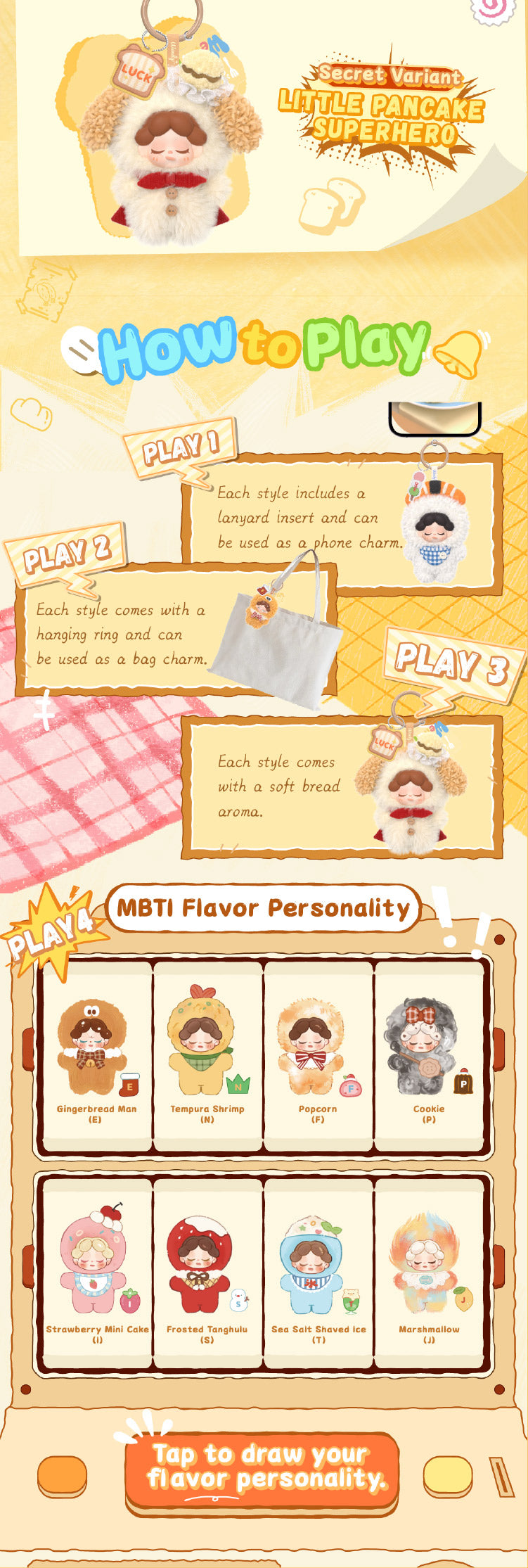 Wendy-what to eat today Series Plush Blind Box