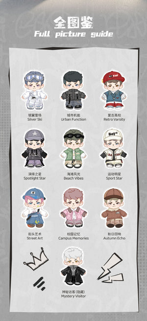 Rayan Urban Walk Series Plush Blind Box