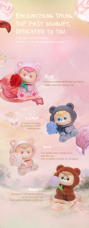 diudiu baby Flora Boom Series Blind Box Figures