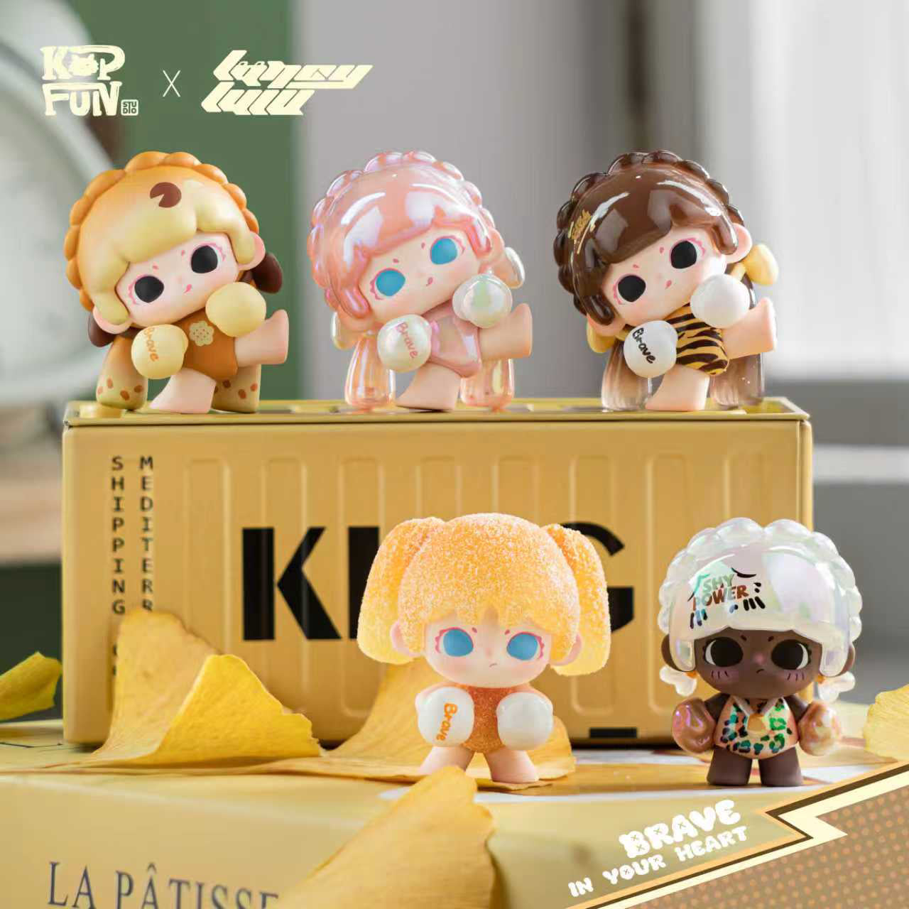 LANCY LULU-FREEDOM POWER BLIND BOX Series Figures