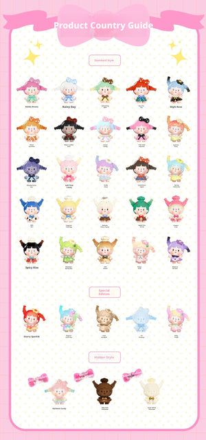 SAWY BUBBLE-Ponytail Done,Cuteness Overload Series Beans Blind Bag