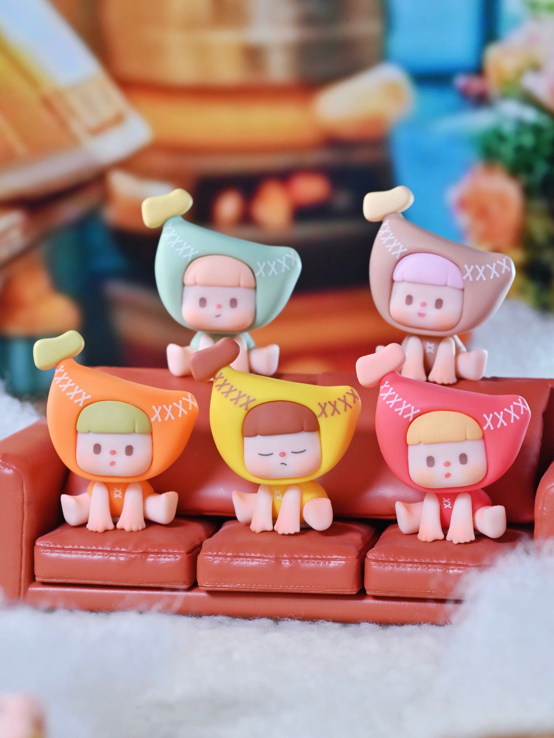 Buer banana cute series mini figure cute Blind Box