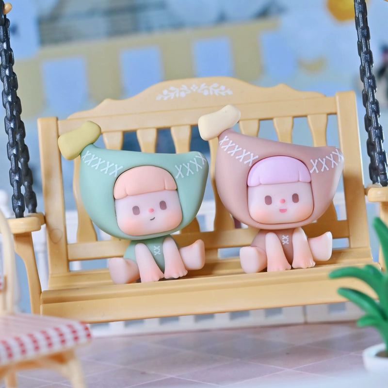 Buer banana cute series mini figure cute Blind Box