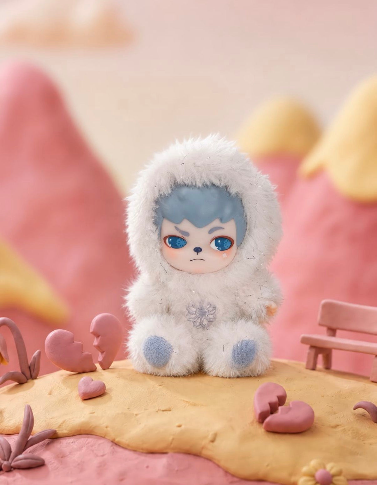 Rayan Monster Low Pressure Series Plush Blind Box