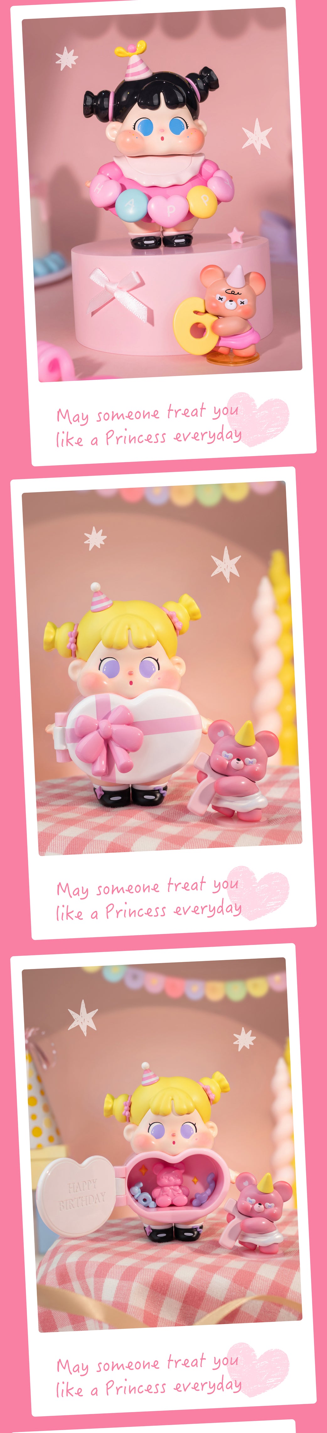 QOQO Make a wish with you BLIND BOX Series Figures