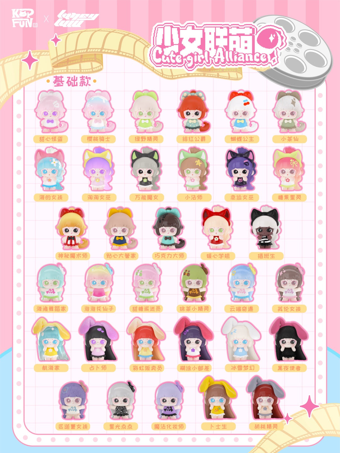LANCY LULU-cute girl alliance Series Beans Blind Bag