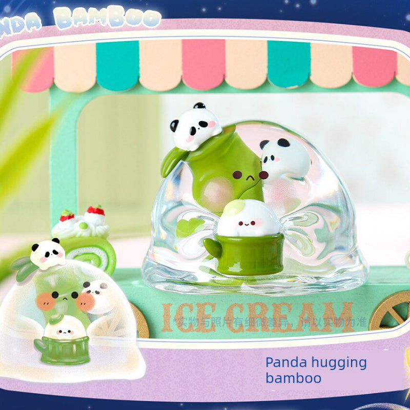 Water wave egg Wish colorful Series Blind Box Figures