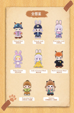 TNTSPACE X Zootopia 2 Mysterious Journey series Plush Blind Box